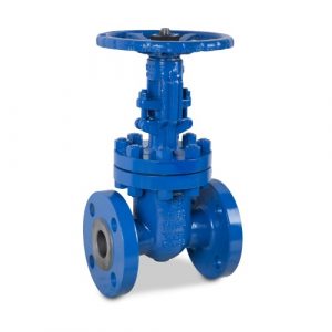 Cast steel cylindrical body gate valves outside screw and yoke, PN 100 ...